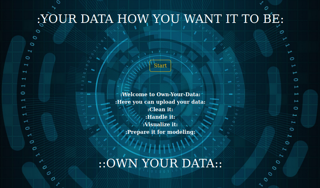 Own Your Data